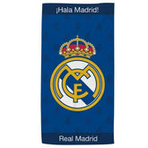 Real Madrid handdoek Hala! blauw 70 x 140 cm